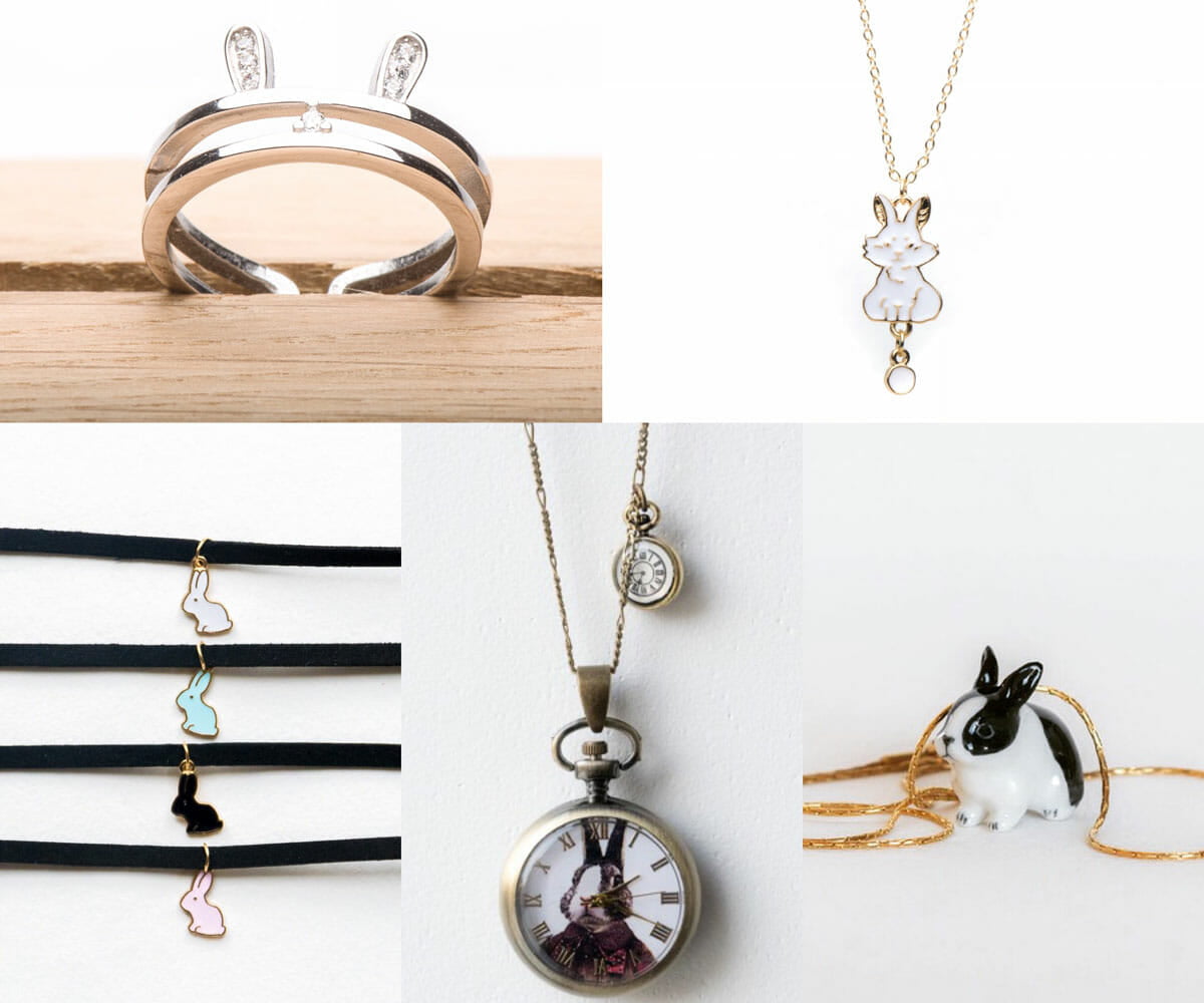 Top 10 des bijoux, tendance lapin