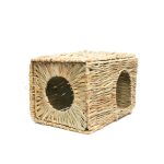 Cabane XL en fibre naturelle pour lapin