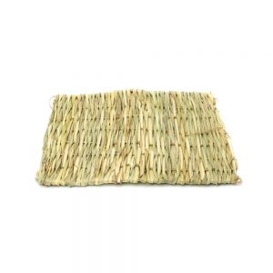 Tapis en fibres naturelles pour lapin