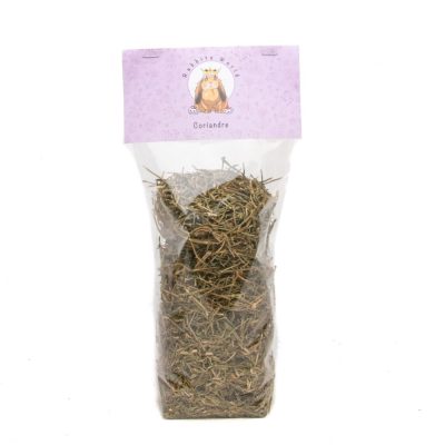 Coriandre séchée pour lapins