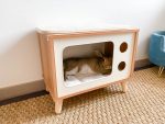 TV Bunny en bois pour lapin