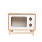 TV Bunny en bois pour lapin