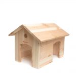 Maison Aglaé en bois pour les lapins