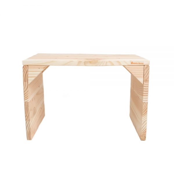 Table à branchages en bois pour les lapins