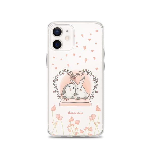 Coque pour iPhone "Rabbits In Love"