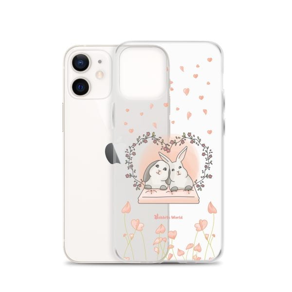 Coque pour iPhone "Rabbits In Love"