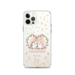 Coque pour iPhone "Rabbits In Love"