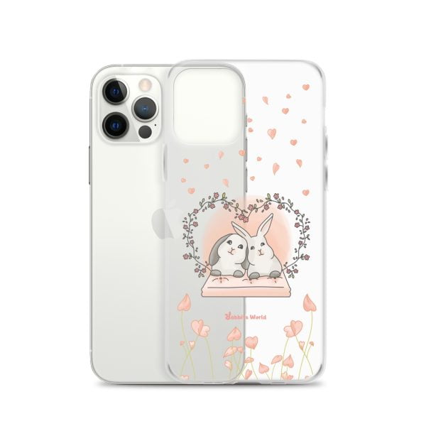 Coque pour iPhone "Rabbits In Love"