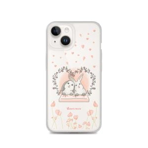 Coque pour iPhone "Rabbits In Love"