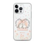 Coque pour iPhone "Rabbits In Love"