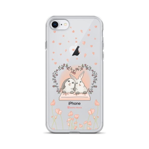 Coque pour iPhone "Rabbits In Love"