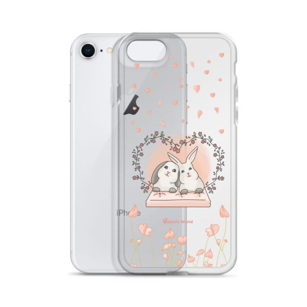 Coque pour iPhone "Rabbits In Love"