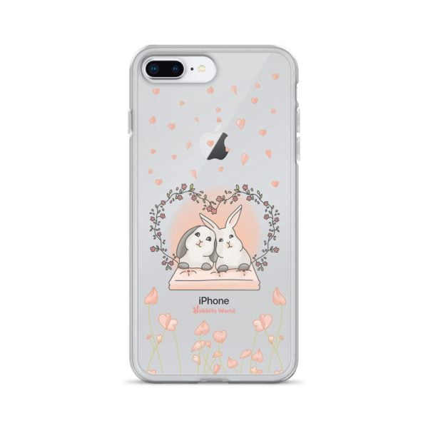 Coque pour iPhone "Rabbits In Love"