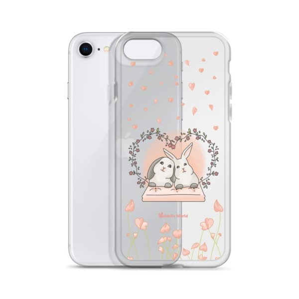 Coque pour iPhone "Rabbits In Love"