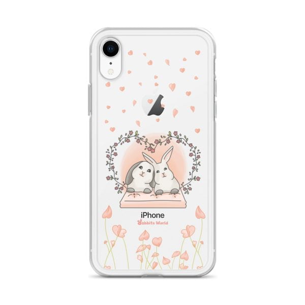 Coque pour iPhone "Rabbits In Love"