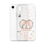 Coque pour iPhone "Rabbits In Love"