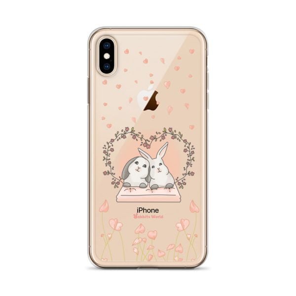 Coque pour iPhone "Rabbits In Love"