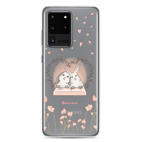 Coque de téléphone lapin Rabbits Lovers pour Samsung