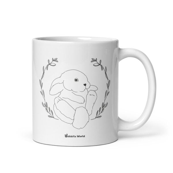 Mug lapin dessin au trait Sweet Bunny