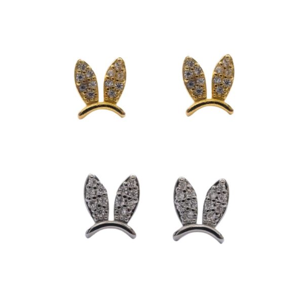 Boucles d'oreilles lapin, Doudou