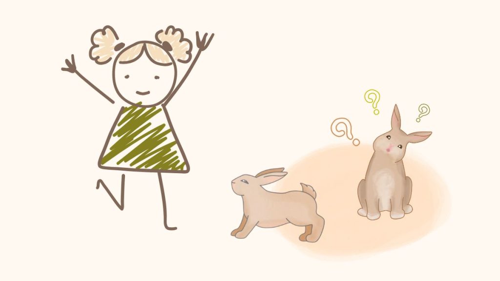 Enfants/lapins, comment vivre ensemble harmonie ?