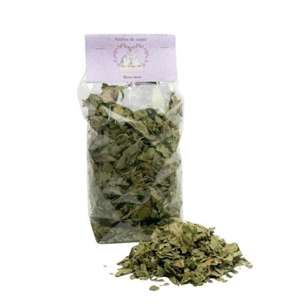 Feuilles de cassis, friandise naturelle pour lapins