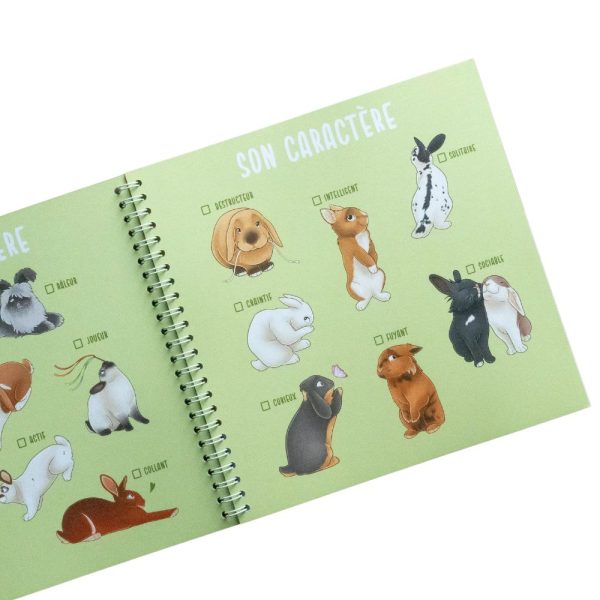 Mon lapin et moi, le carnet souvenir à remplir avec amour