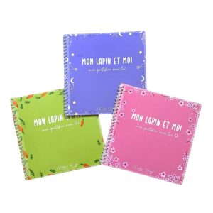 Mon lapin et moi, le carnet souvenir à remplir avec amour